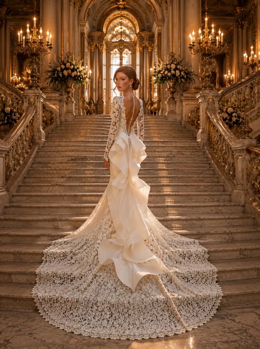 Royal Staircase Bride